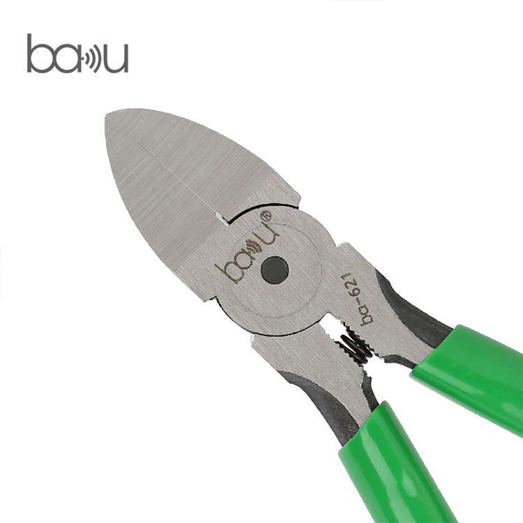 BA-61手工具切割钳剪线钳虎Cr.V动6KNN0C2铬钒钢尖嘴扁嘴老钳5寸