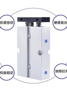 TN/TDA130轴双杆气缸TN/TDA32x15/30/50/直51620双72532厂家销