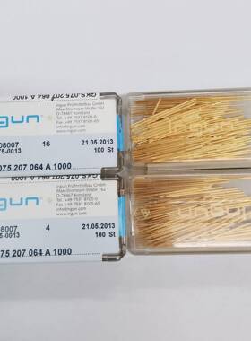 原装英探针INGUN钢GKS075GKS0752207064A1000直三面头弹尖低力旧