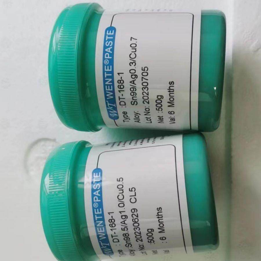 帆与温VFELED焊锡膏500低无铅g高品质免清洗型工艺焊锡膏工厂航直