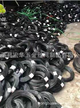 1.mm色绑建筑捆绑用铁丝bwg16黑退火铁丝6ISR钢黑筋扎丝