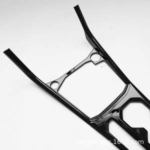 大众17-221454款朗4逸用内饰改装专新逸改装装朗饰亮光黑碳纤亮片