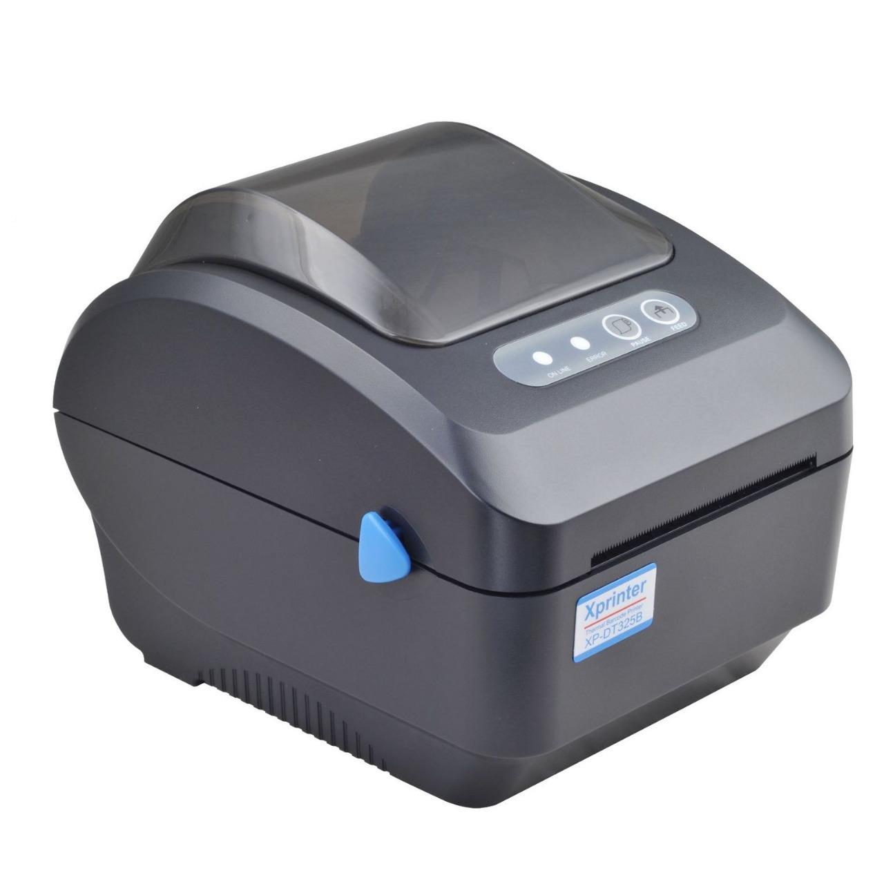 Xpri敏nterXP-DT325B胶不XP-DT325热敏干打印机热标签条码打印机8