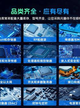 原厂渠道AD76609BSTZAD7609LGE7609BSTZ装封LQP-4模数转换F芯片