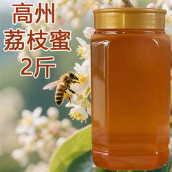 正宗荔枝蜂蜜真新蜜龙眼蜜蜂巢野生春天大自然土蜂蜜瓶装无添加