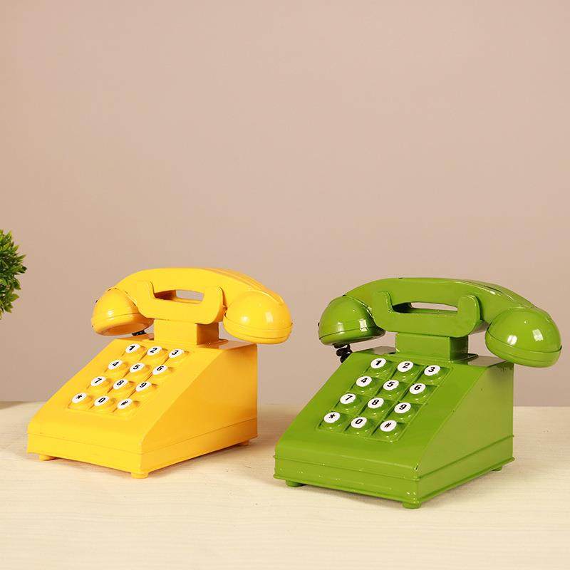 欧式复古怀旧老式铁艺听筒座机电话机模型道具装饰品创意民宿摆件,农用物资,其他肥料,淘宝优惠券,粉丝福利购,淘宝优惠卷