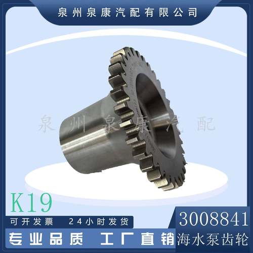 k19k38发电机组配件Nt855发动机零件海水泵齿轮3008841