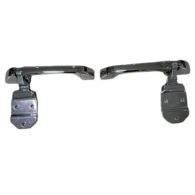 五十铃新GIGA庆铃汽车装饰通用电镀白色改装面板拉手面板合页