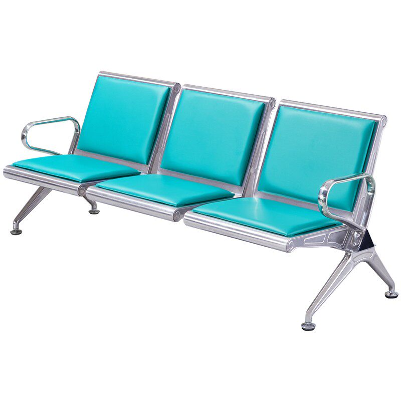 排椅三人位全不锈钢连排椅沙发候诊椅输液椅等候椅公共座椅机场椅