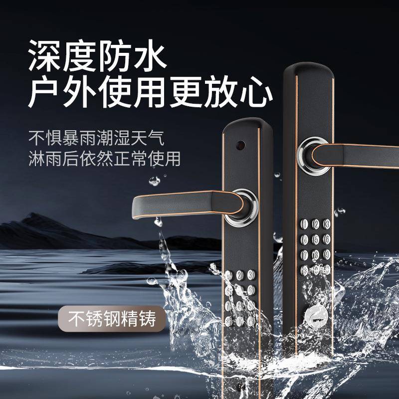 户外双执机械密码锁铁都艺大门栅栏面门木门锁进出要SA362手密码