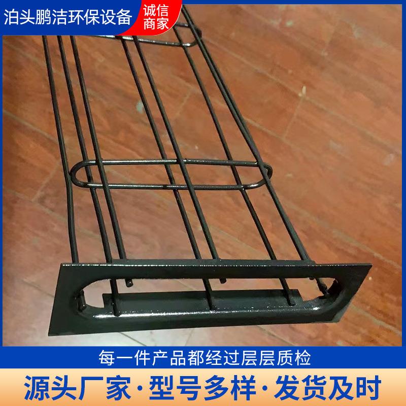 120*1950除尘骨架塑有机硅007喷圆袋笼形除尘器架骨弹簧梯形袋笼
