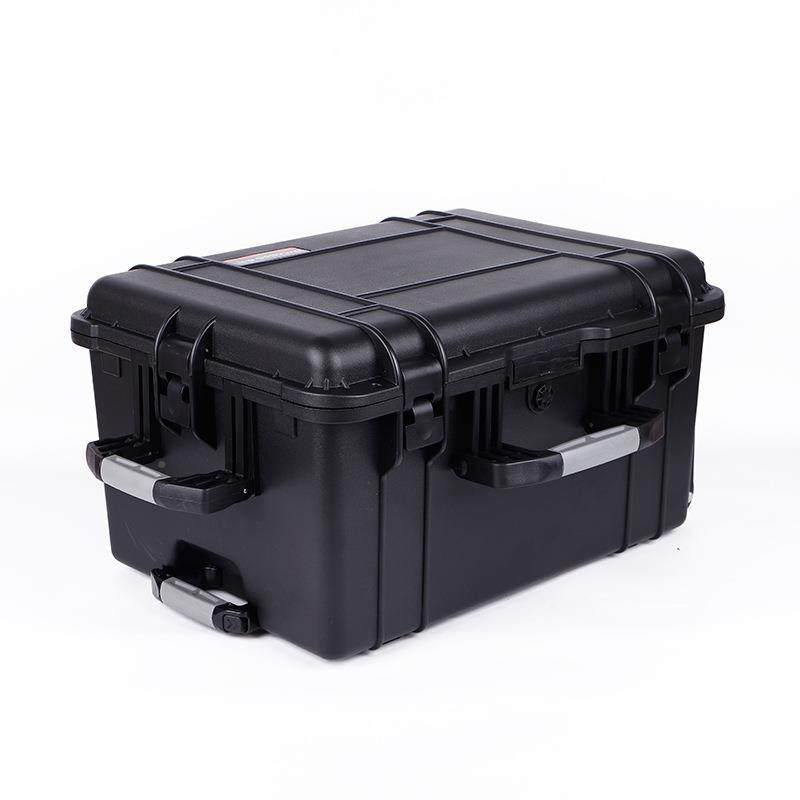 提黑色手拉杆航空运护输防箱D637513防3摔精密仪器仪表拉杆箱