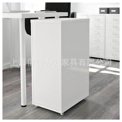 柜铁皮锁抽屉带办公家用收纳小APD文件矮子屉桌下移动储物斗柜抽