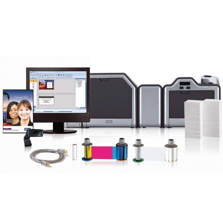 H机DP50HDP50000卡0双面证打印机工证打印机PVC员卡打印ICID芯片