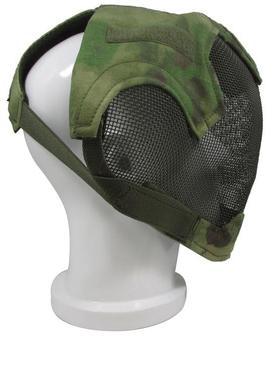 野战户召使命唤全脸钢丝网WXV防外护面罩V防6护面具