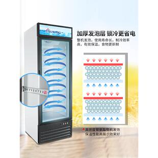 穗凌LD冰-460W无品牌/立式糕冷冻展示柜低商温单双门冷柜无霜风冷