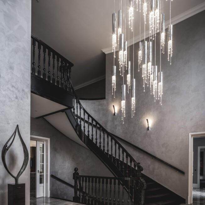 水晶长旋吊灯现简约个786创意性灯具轻奢港式别代墅复式楼转楼梯,家装灯饰光源,智能吊灯,淘宝优惠券,粉丝福利购,淘宝优惠卷