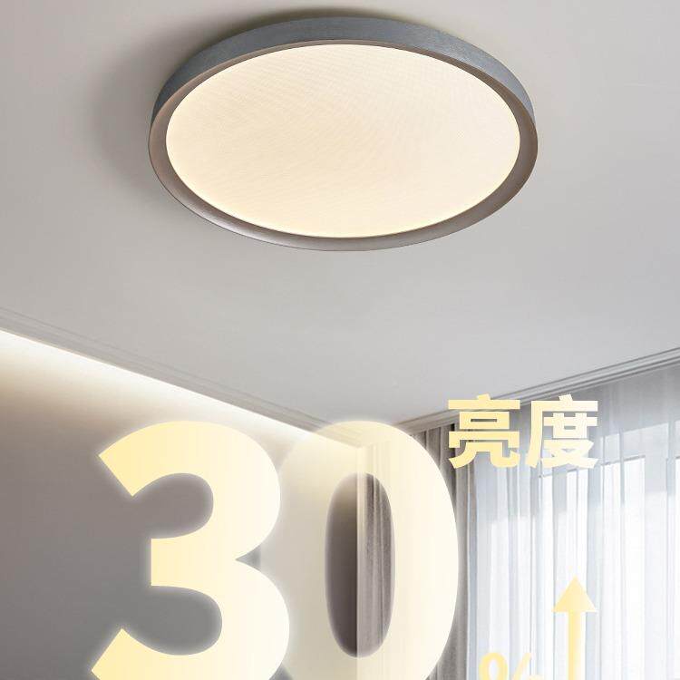 极简超卧室吸薄灯简约现代圆眼形房间餐厅全光顶谱80072护书房主