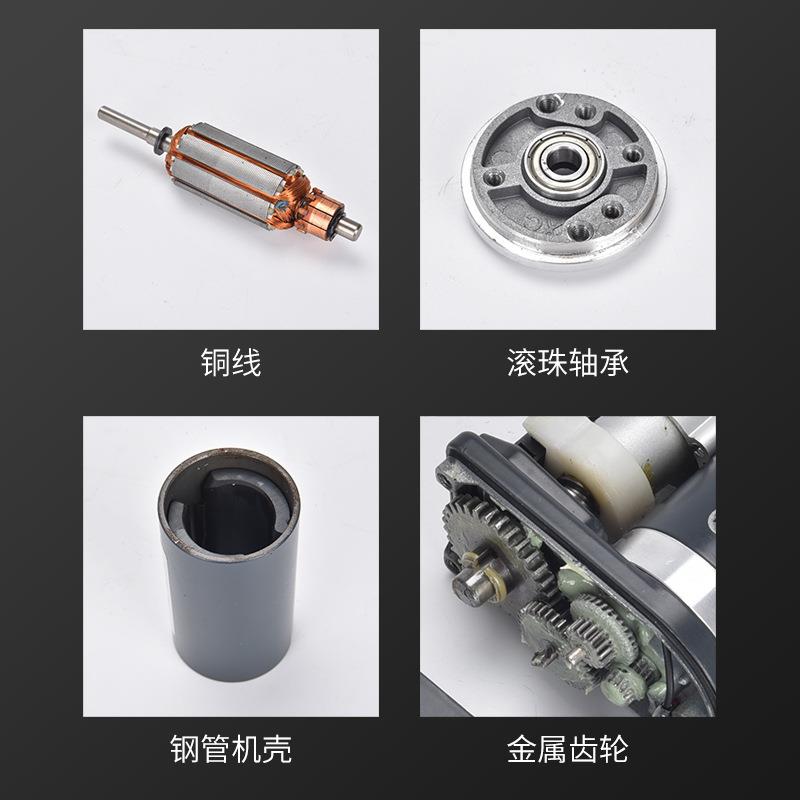 电动推杆平底座XC伸800微型736往复式直杆缩直流电机线大推力升降