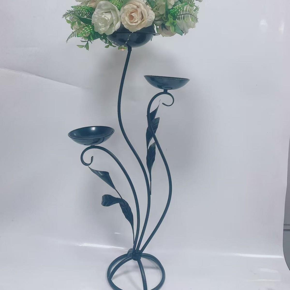 店展厅QZD主桌饰用舞装台品鲜花道具展示架子酒婚庆路引几何铁艺