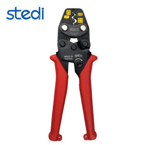 司特冷压裸端力接线钳电工多功能铜鼻子AK2M裸端压线钳电线线快速