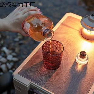 箱营箱户外周转搬运箱折叠物收纳箱露翻盖收纳木盖2030车载后备箱