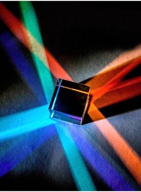 面合光色棱镜太阳捕OGU手光光之立方六抛魔方分棱镜彩虹源头厂家3