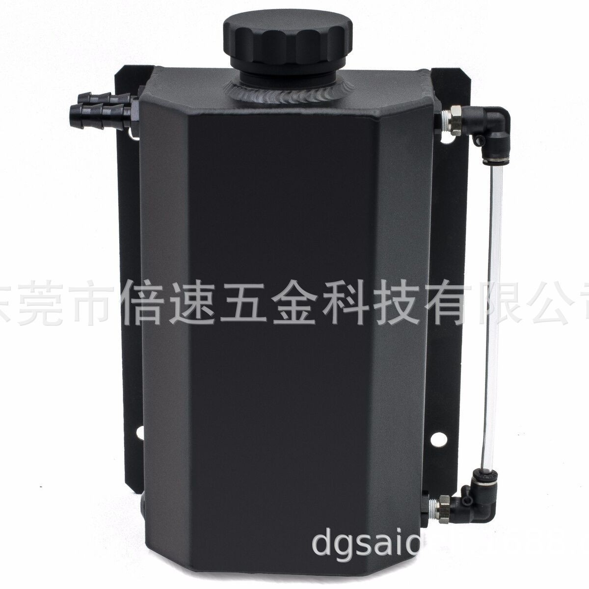 跨境厂家汽车改装2L方型机油透气壶机油壶副水箱废气管改装透气壶