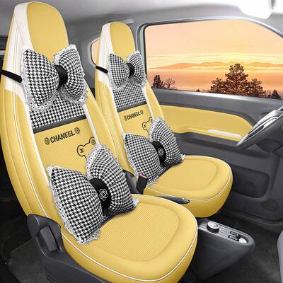 五菱MNI千鸟格专专车用I汽车坐垫四季一车一版男女EJO全包动纯电