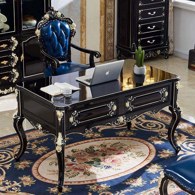 欧式书桌实木办公桌实木雕花书房家具书桌实木真皮书椅欧式办公椅,畜牧/养殖物资,畜牧/养殖器械,淘宝优惠券,粉丝福利购,淘宝优惠卷
