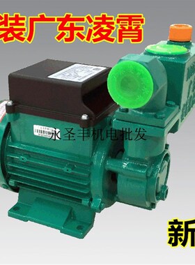 广东凌霄1ZDB35 45 65-B家用自来水抽水机管道增压井水自吸清水泵