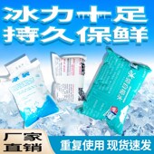 免注水自吸水科技冰袋大格生鲜食品冷敷保鲜降温重复使用航空冰袋
