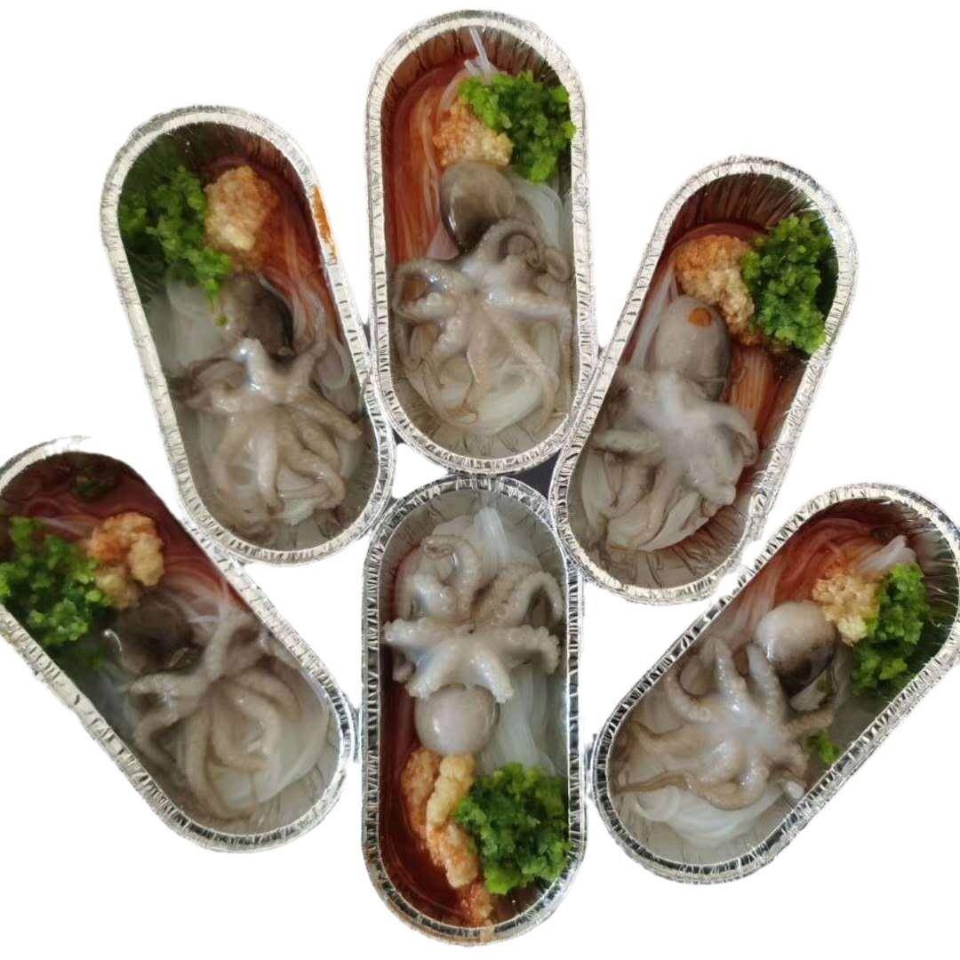 椭圆形锡箔模一次性铝箔烤生蚝盒烘焙面包烤箱铝箔盒海鲜盒