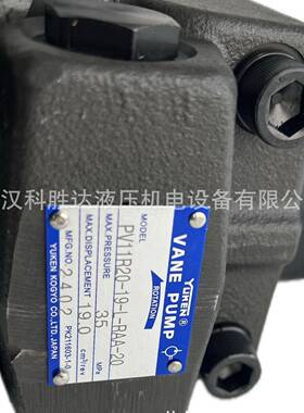 高压定量叶片泵PV11R20-15/19/22-F/L-RAA-20油泵PV11R10-10