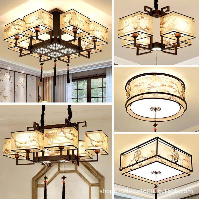 新中式吸顶灯客厅灯2021新款现代简约卧室中国风餐厅书房中式灯具,纺织面料/辅料/配套,纺织机械配件,淘宝优惠券,粉丝福利购,淘宝优惠卷