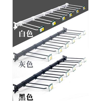 3YV54TF1超市货架1米2活动款90cm厘米方杠管厚套装架加厚深灰挂钩