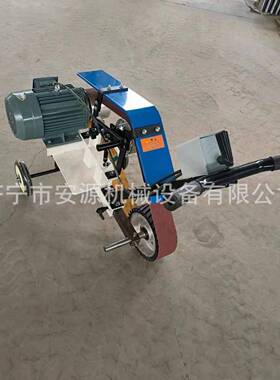 手推式砂带机砂纸机电动抛光机1520X200mm质保一年