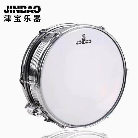津宝小军鼓钢腔JBS1051不锈钢队鼓送背带鼓棒行进鼓军乐队小军鼓
