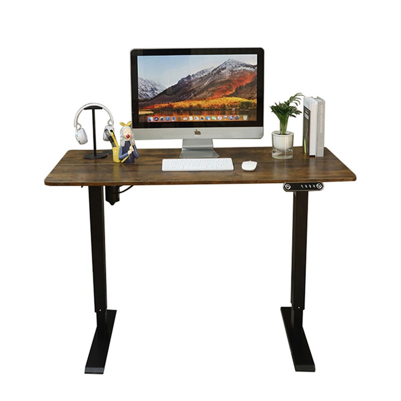 慧星铭电动升降办公桌简约电脑桌站立式智能办工桌单人升降桌腿