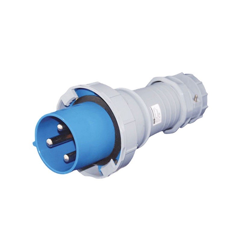 工业插头043  3P125A 防水插头 IP67  防尘防雨移动插头 220V