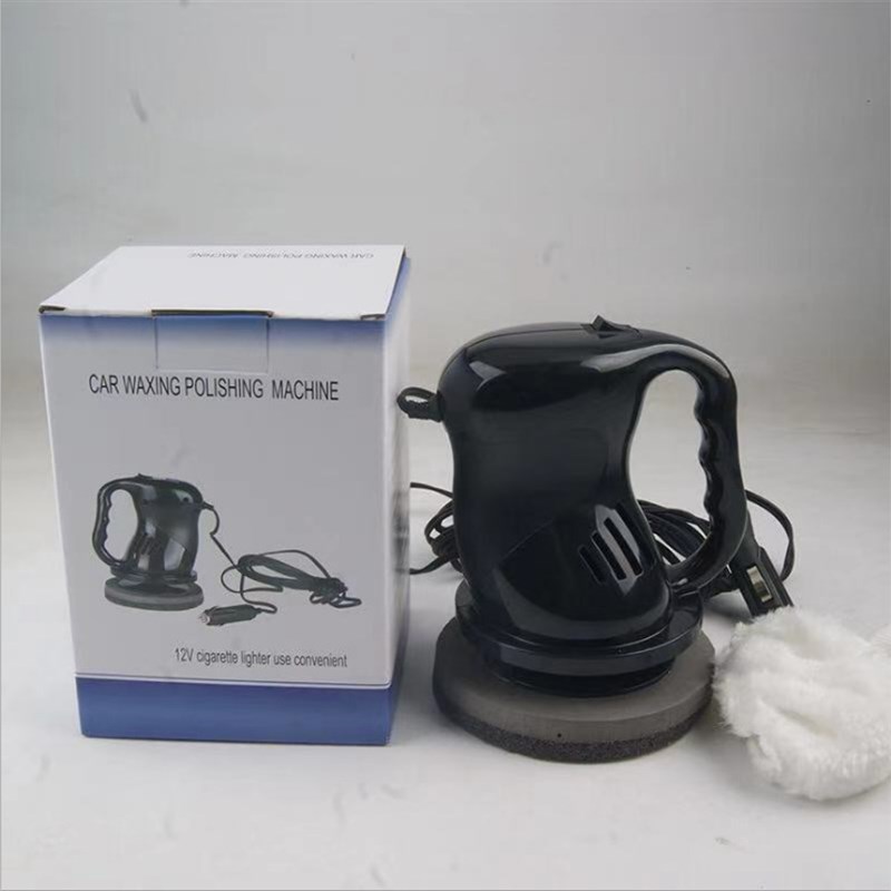 厂家供应新款车载电动抛光打蜡机 家用汽车清洁打磨机自助打蜡12v