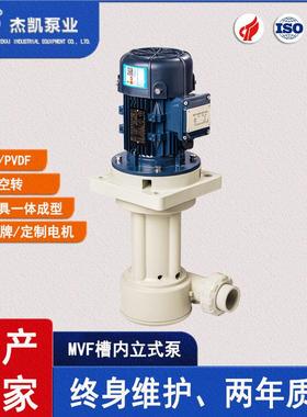MV/MVF可空转立式泵耐酸防腐槽内耐腐蚀立式泵厂家现货供应