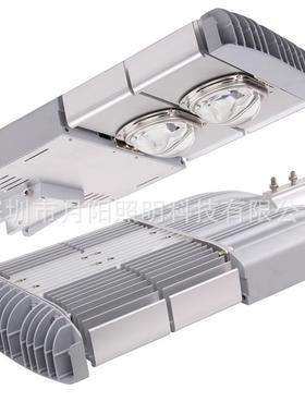 LED集成路灯外壳SNN头路灯灯鸭舌帽头压铸路灯户外LED路两套件