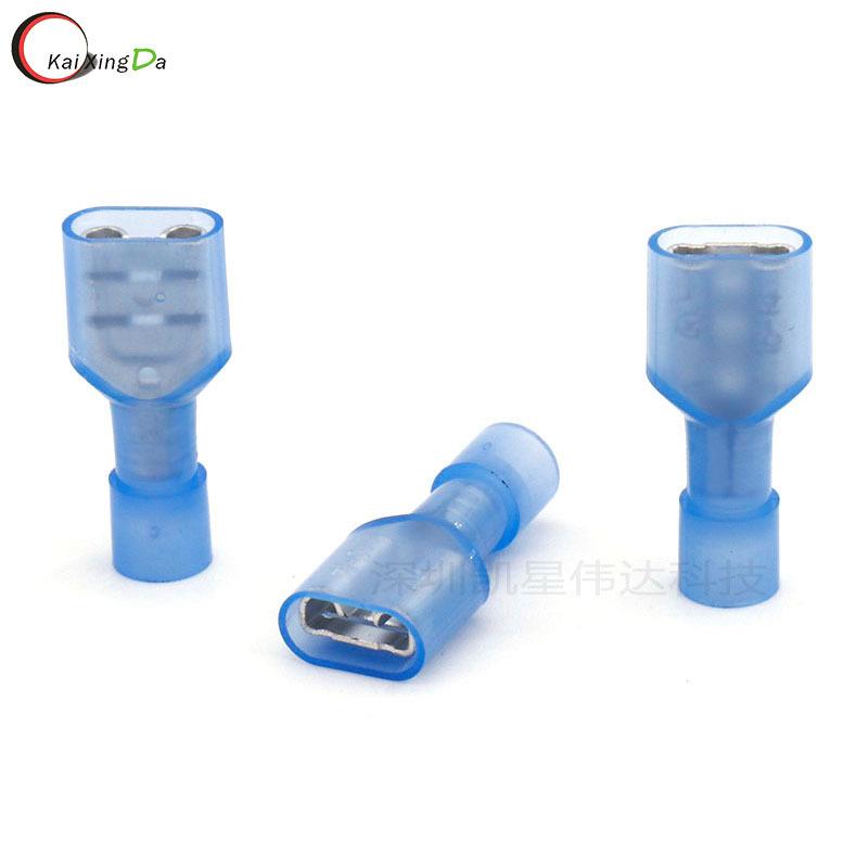 FDFN2-187/250压尼龙母插冷端子6.3710插簧绝缘头接线插阻燃耐高