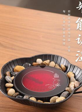 围炉煮一整套茶壶室专内用烧烤支JOJ架套装家茶用电陶煮炉茶器罐