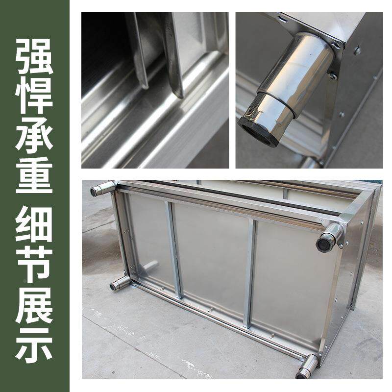 餐边柜灶台01202柜橱柜一厨储柜饭店切菜桌子不体锈钢工作物台面