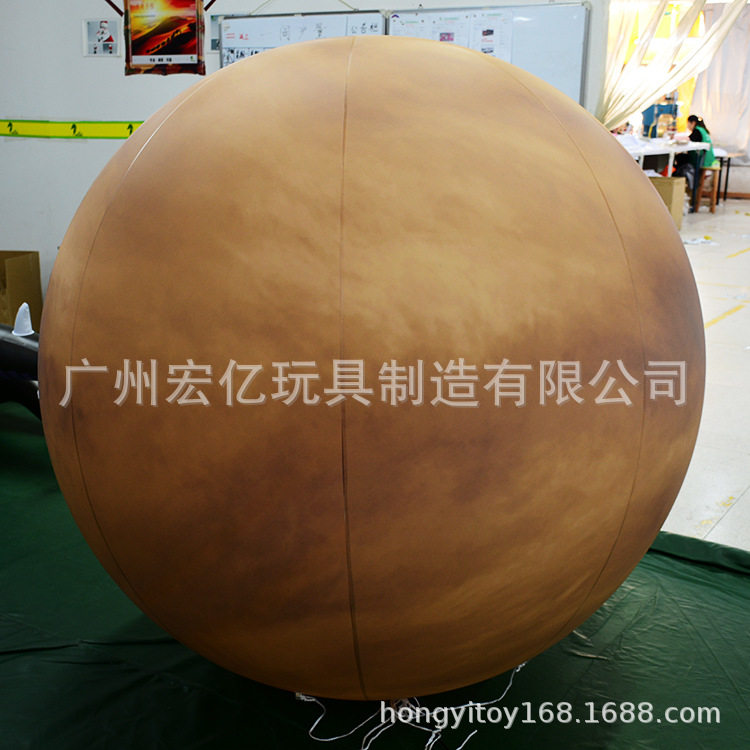 PVC星球充气星球充气八大星球充气球气模户外展览飘空球氦气球