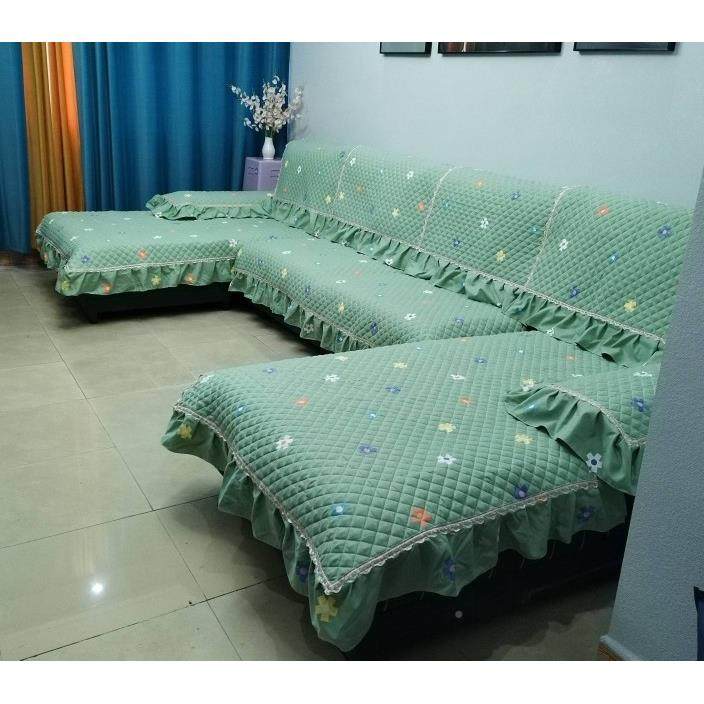 扶GZ6新款布艺双M贵妃全套沙发垫靠背巾手U型F767SHM74内米2以沙