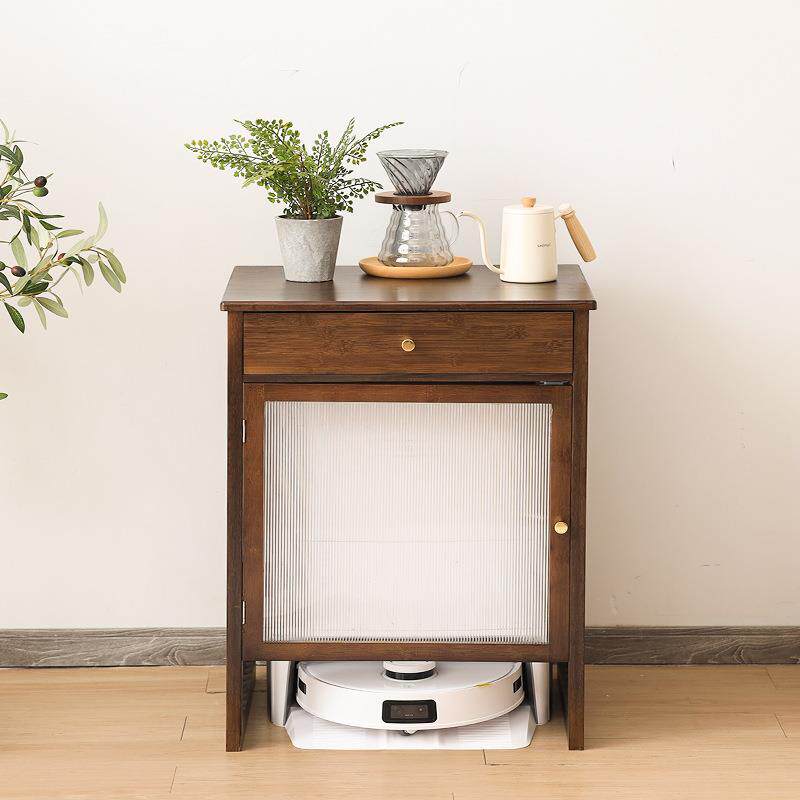 架拖地机器机人上置物基站柜云鲸扫地机置石头地收纳柜电视边柜扫