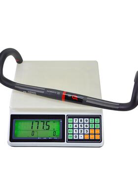 跨境现货D把ODII全碳纤维超轻公车路C自行车弯284车把把手骑行单